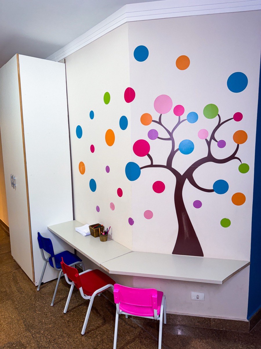 Ambiente interno do instituto