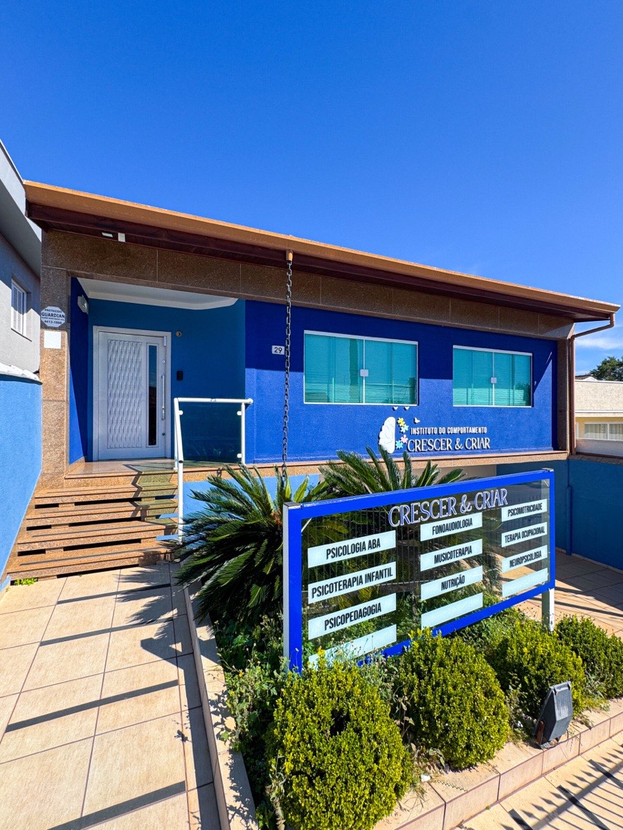 Espaço de atendimento do Instituto Crescer e Criar